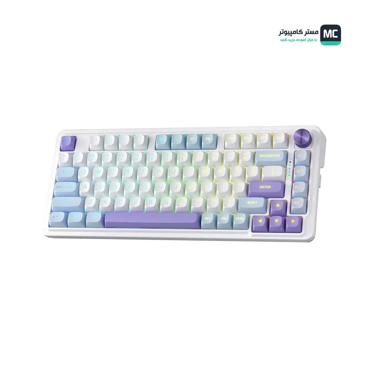 کیبورد بی سیم مکانیکال گیمینگ ردراگون UCAL MAX K673 WBP
