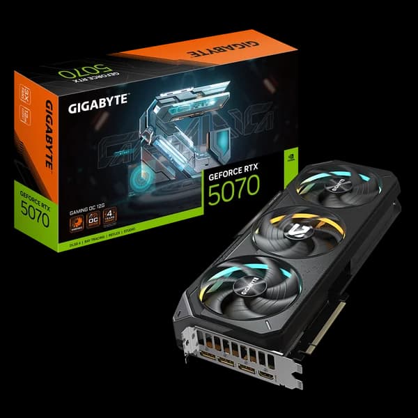 کارت گرافیک گیمینگ گیگابایت مدل GIGABYTE RTX 5070 GAMING OC 12G — تصویر ۹