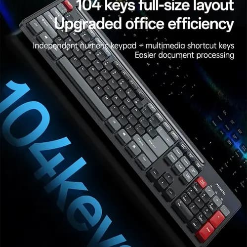 ست کیبورد و ماوس بیسیم یسیدو YESIDO KB43 EN — تصویر ۵