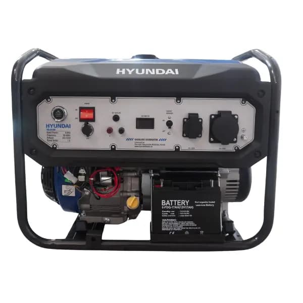 موتور برق بنزینی هیوندای 8.5 کیلووات اینورتری مدل HG8156 ریموت دار