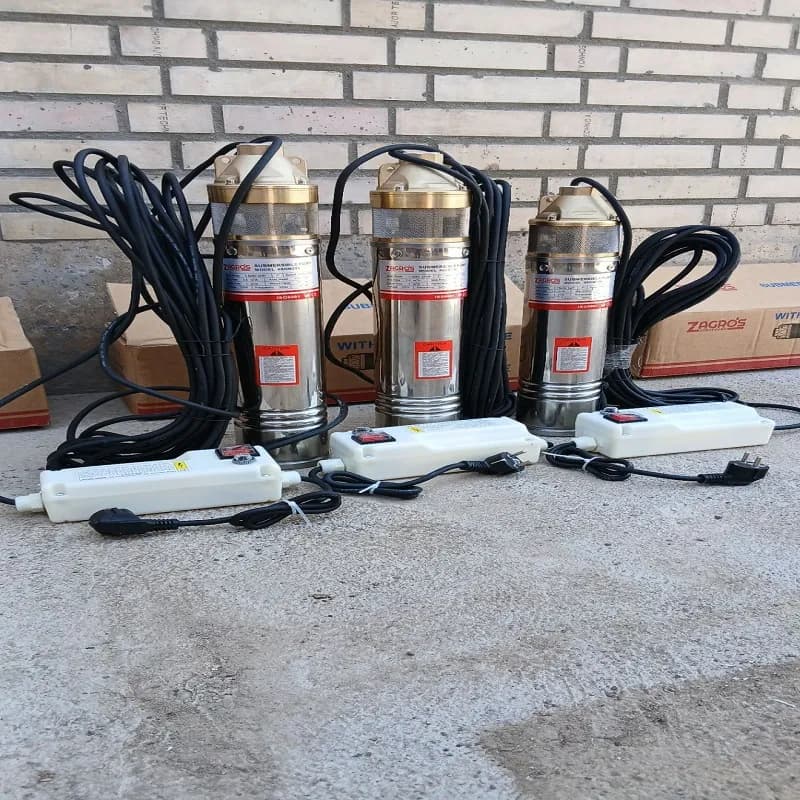 پمپ آب شناور 105 متر یک اینچ زاگرس 4SKM200 — تصویر ۱۰