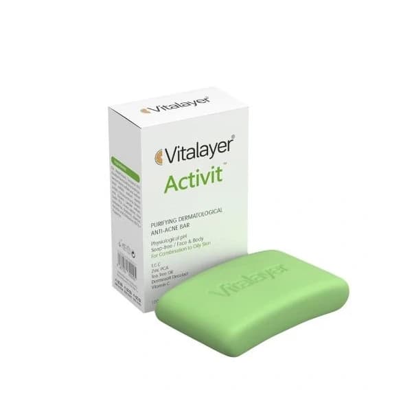 پن اکتیویت پوستهای جوشدار، آکنهدار و چرب ویتالیر 100 گرم Vitalayer — تصویر ۳