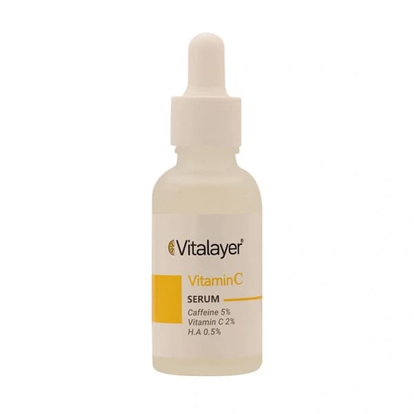 سرم دور چشم کافئین و ویتامین C ویتالیر 30 میلیلیتر Vitalayer — تصویر ۴