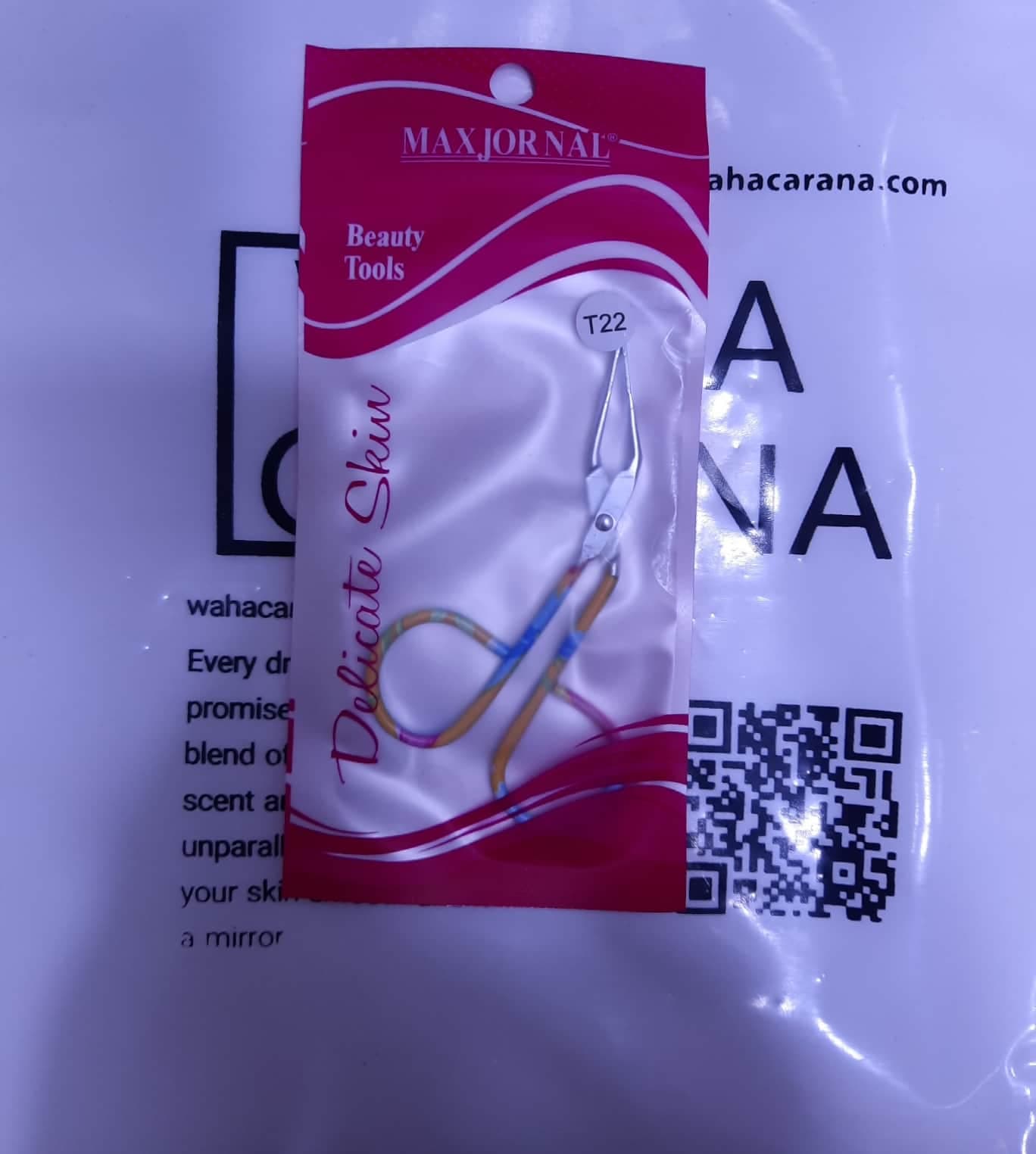 موچین قیچی مکس ژورنال طرح دار T22
