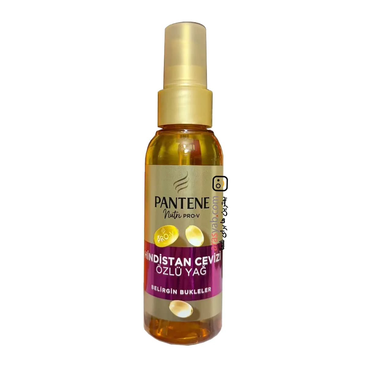 روغن نارگیل پنتن Pantene برای موی فر مدل Belirgin Bukleler حجم 100 میلی — تصویر ۲