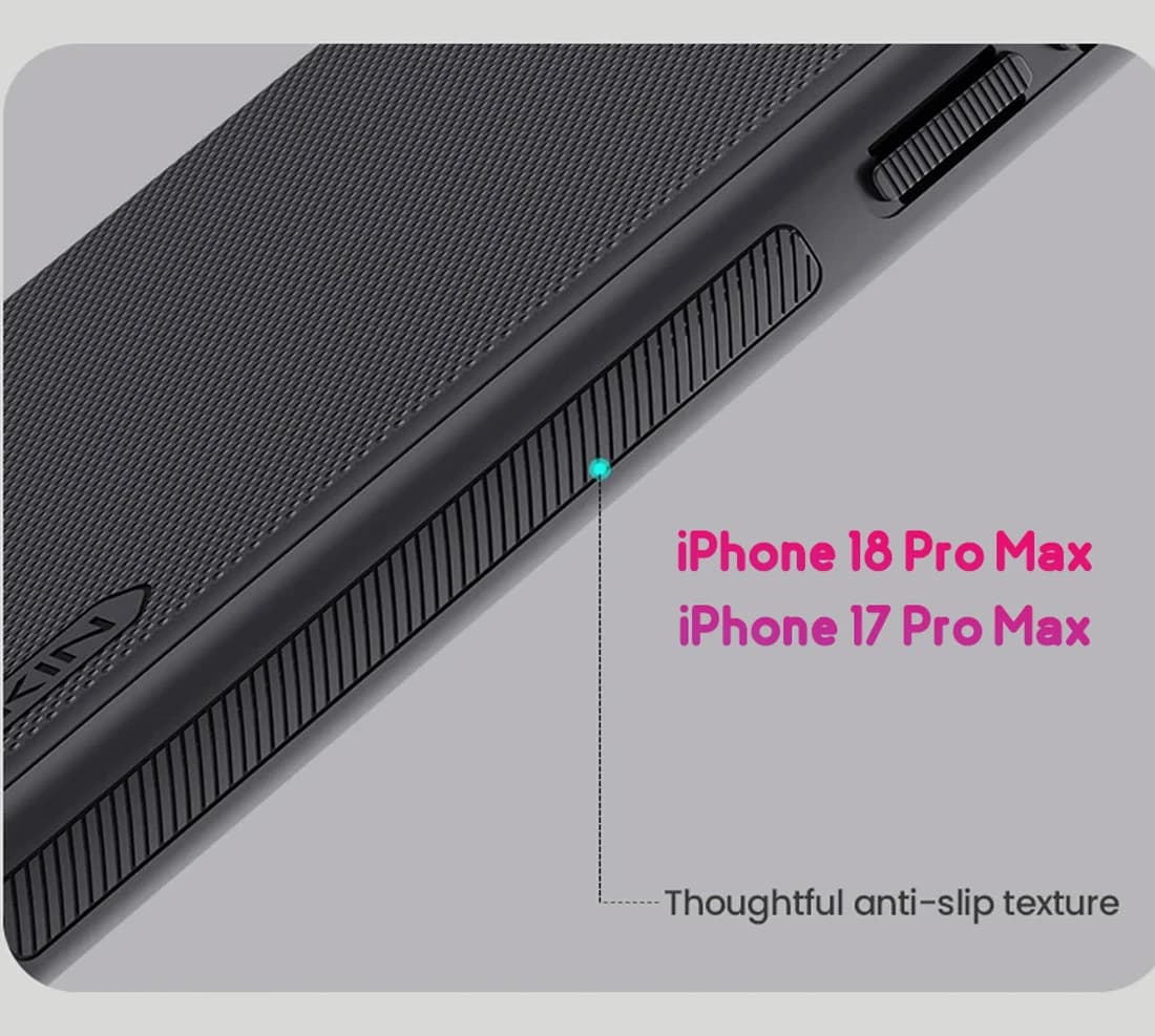 قاب ضدضربه مگنتی iPhone 18 Pro Max مارک نیلکین مدل Super Frosted Shield Pro Magnetic — تصویر ۸