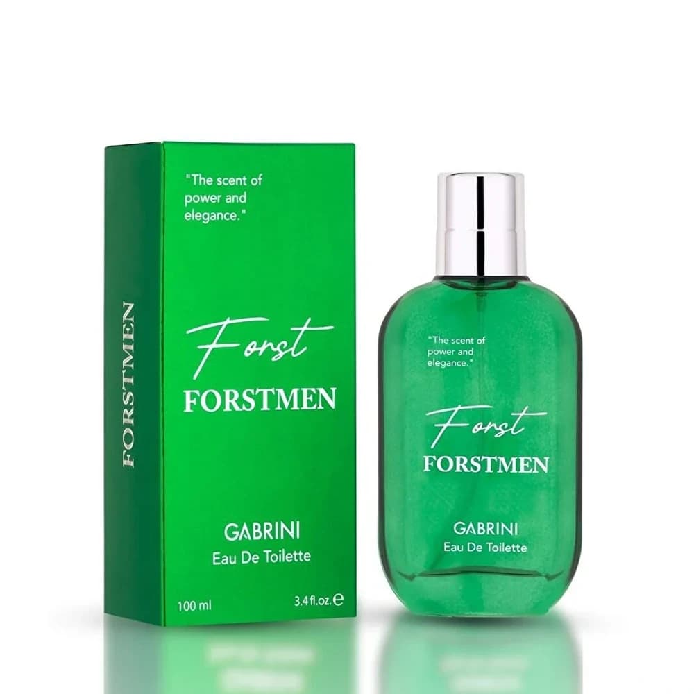 ادکلن مردانه گابرینی مدل FORSTMEN GREEN حجم 100 میلیلیتر — تصویر ۴