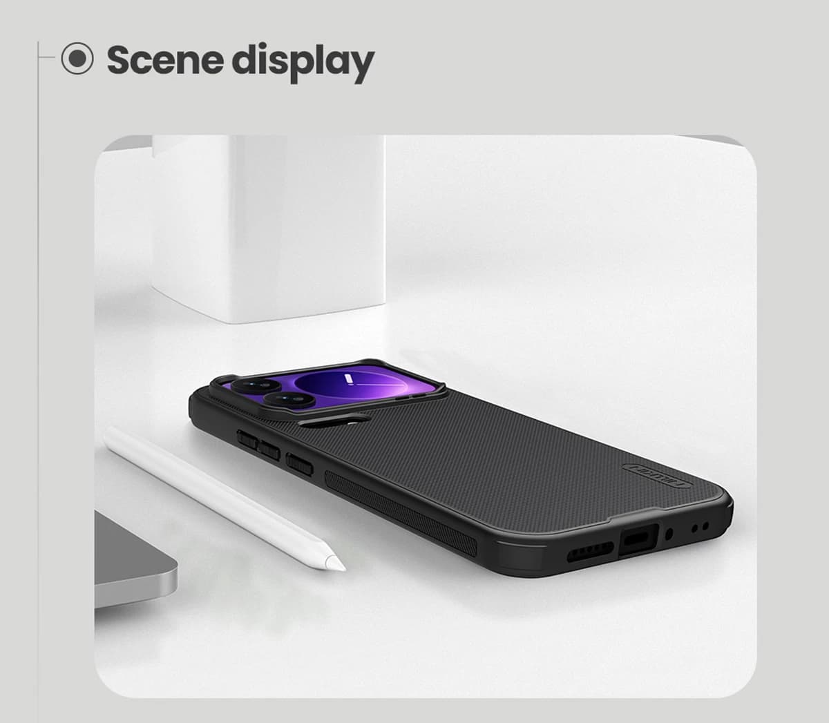 قاب ضدضربه Xiaomi 17 Pro مارک نیلکین مدل Super Frosted Shield Pro — تصویر ۱۰