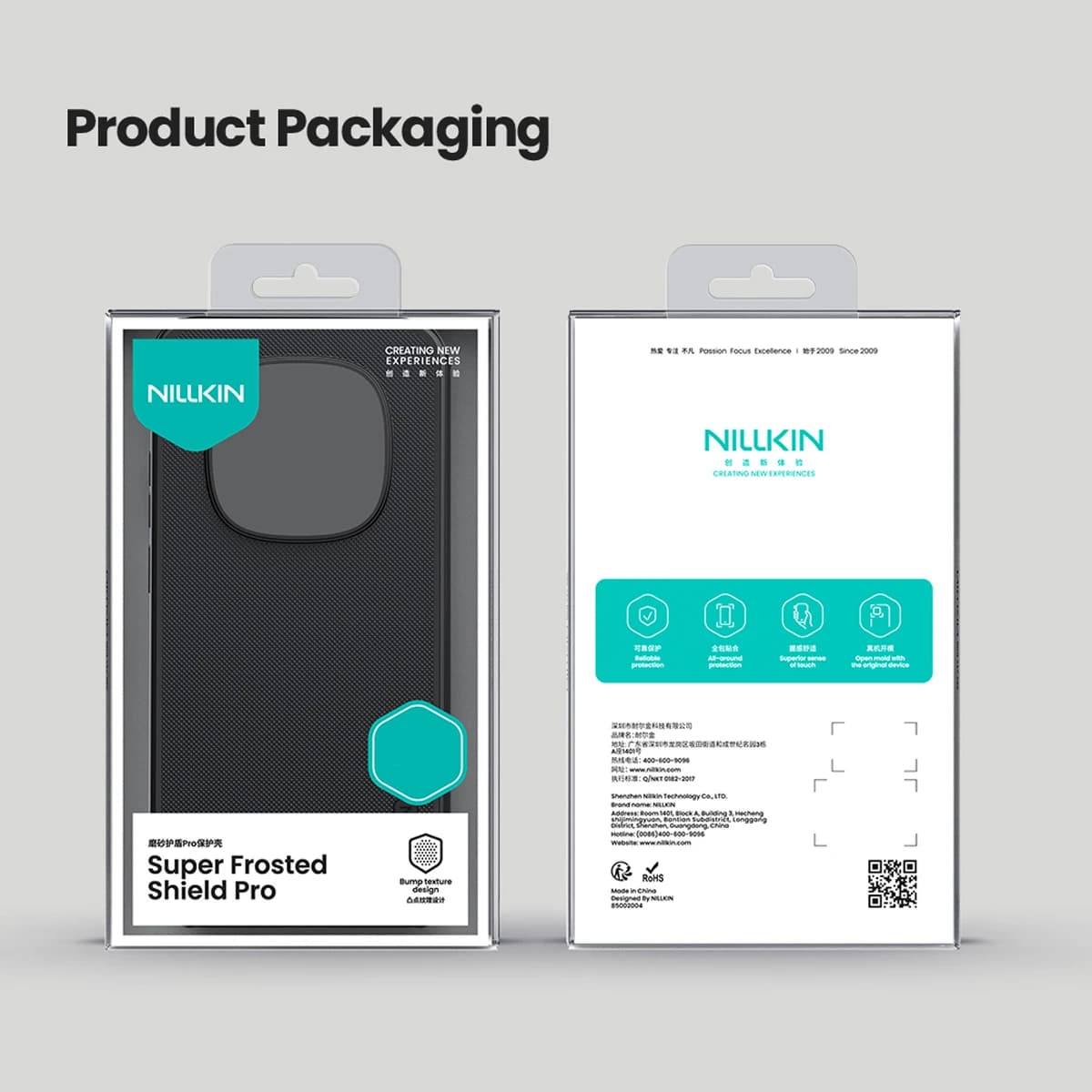 قاب ضدضربه Xiaomi Redmi Note 15 Pro 5G مارک نیلکین مدل Super Frosted Shield Pro — تصویر ۲