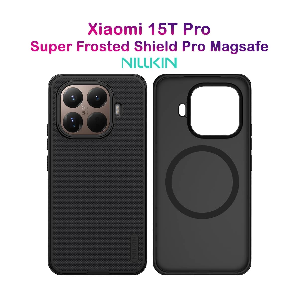 قاب ضدضربه مگنتی Xiaomi 15T Pro مارک نیلکین مدل Super Frosted Shield Pro Magnetic — تصویر ۹