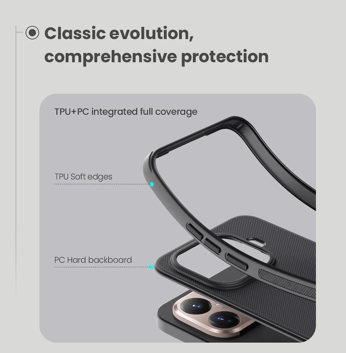 قاب ضدضربه مگنتی Xiaomi 15T Pro مارک نیلکین مدل Super Frosted Shield Pro Magnetic — تصویر ۱۱
