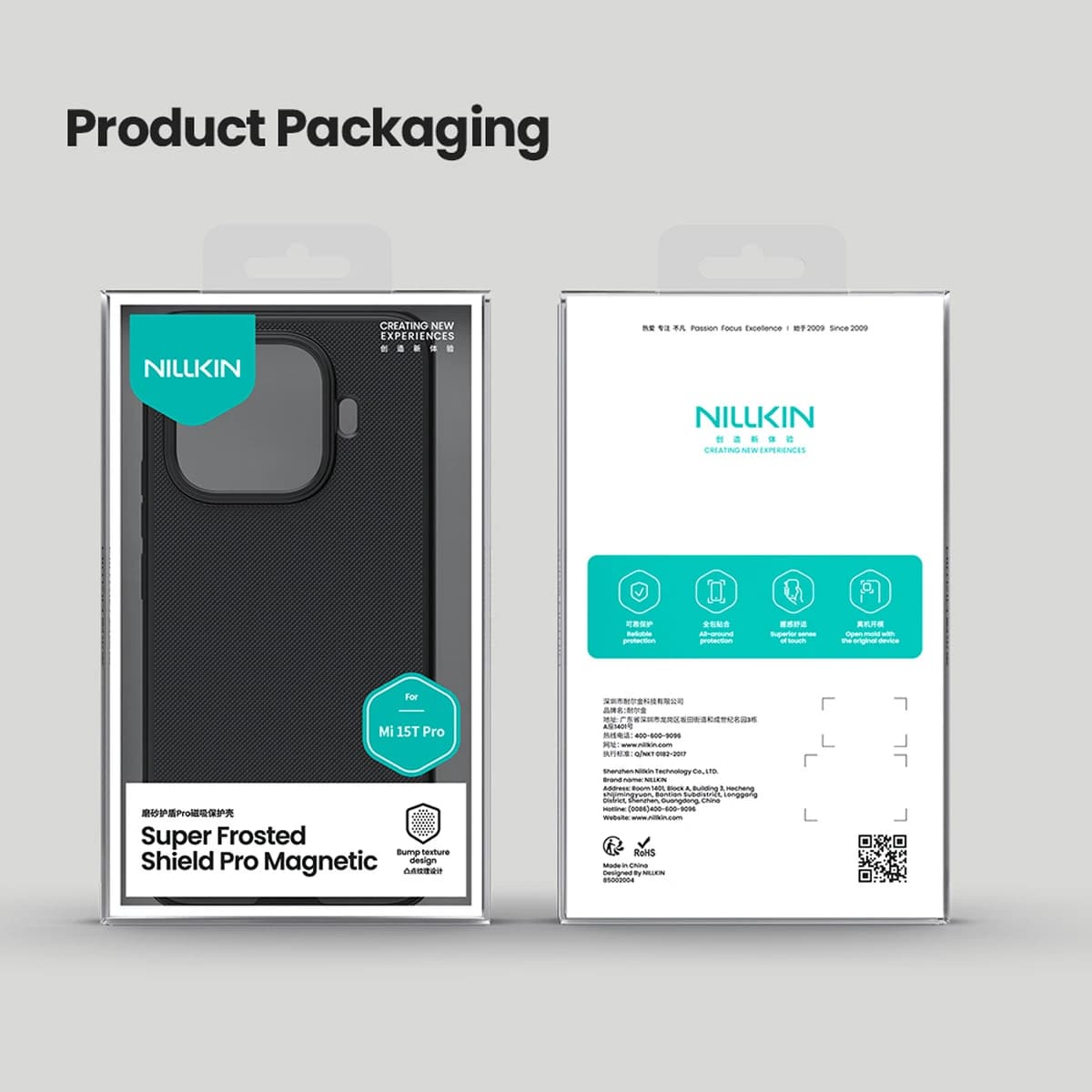 قاب ضدضربه مگنتی Xiaomi 15T Pro مارک نیلکین مدل Super Frosted Shield Pro Magnetic — تصویر ۱۰