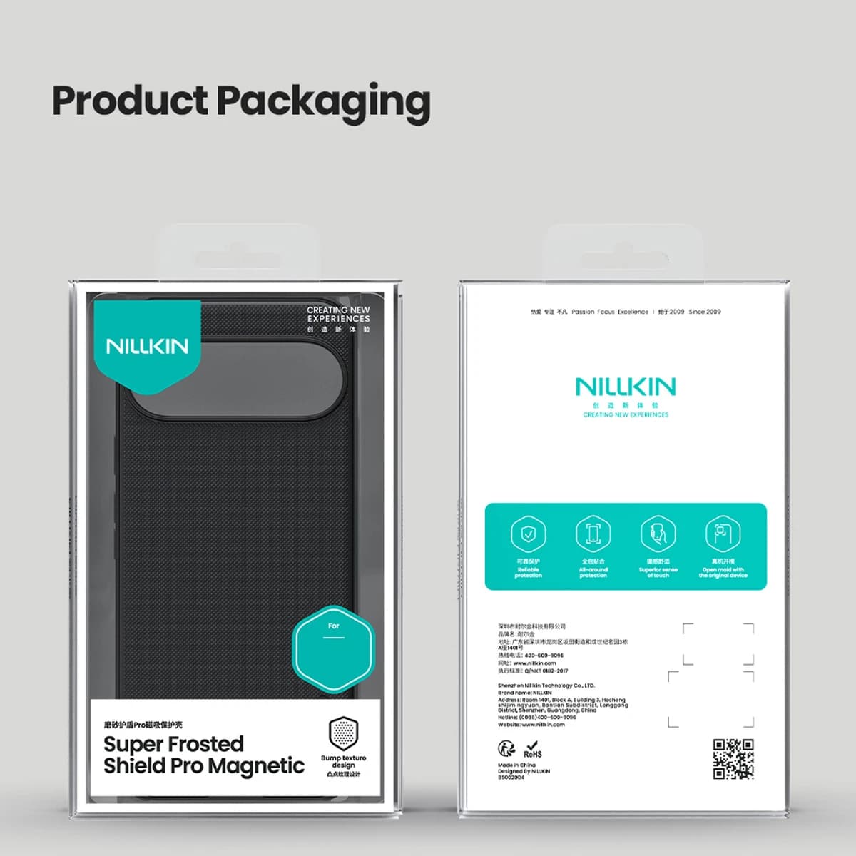 قاب ضدضربه مگنتی Google Pixel 10 Pro مارک نیلکین مدل Super Frosted Shield Pro Magnetic — تصویر ۲