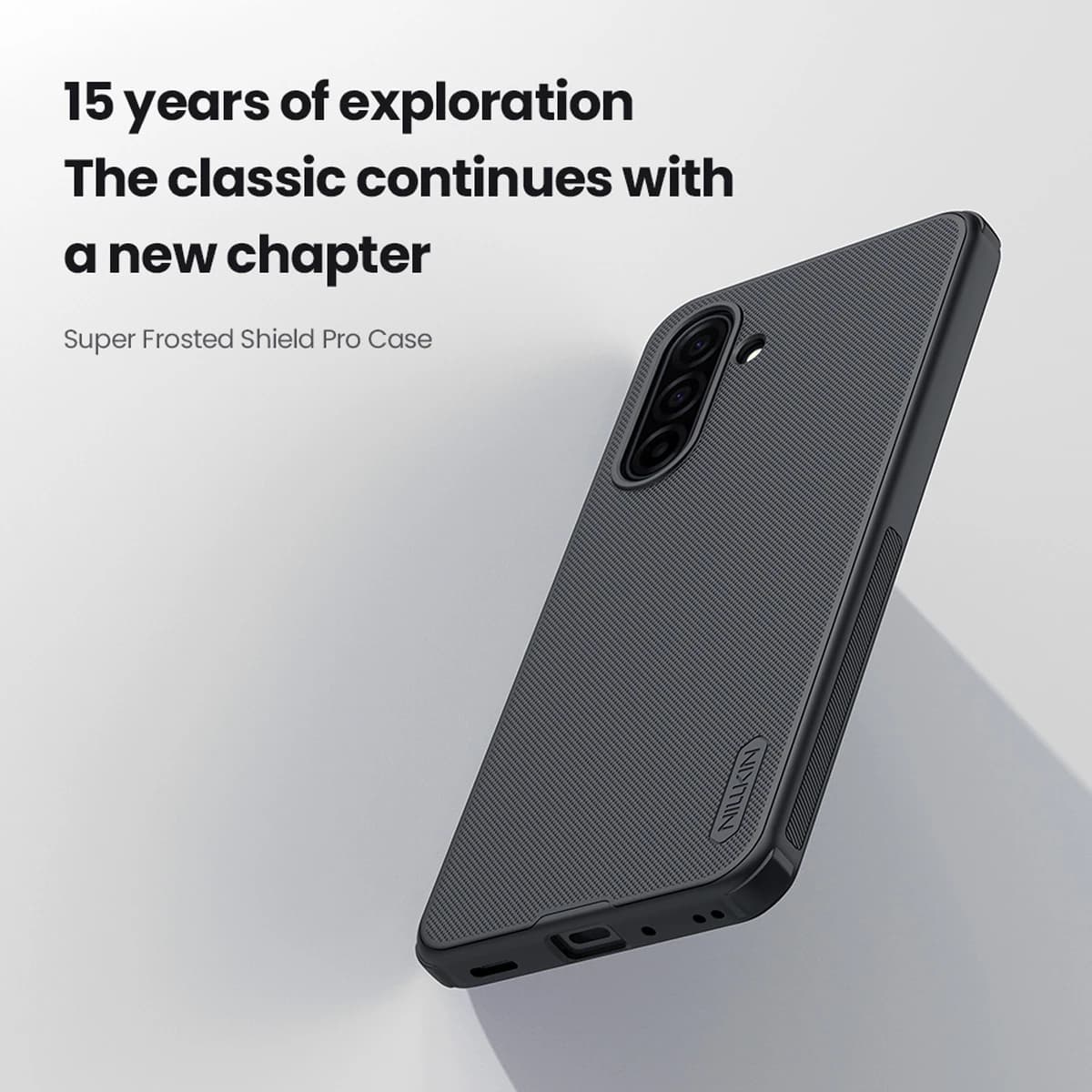 قاب ضدضربه Samsung Galaxy A17 مارک نیلکین مدل Super Frosted Shield Pro — تصویر ۳