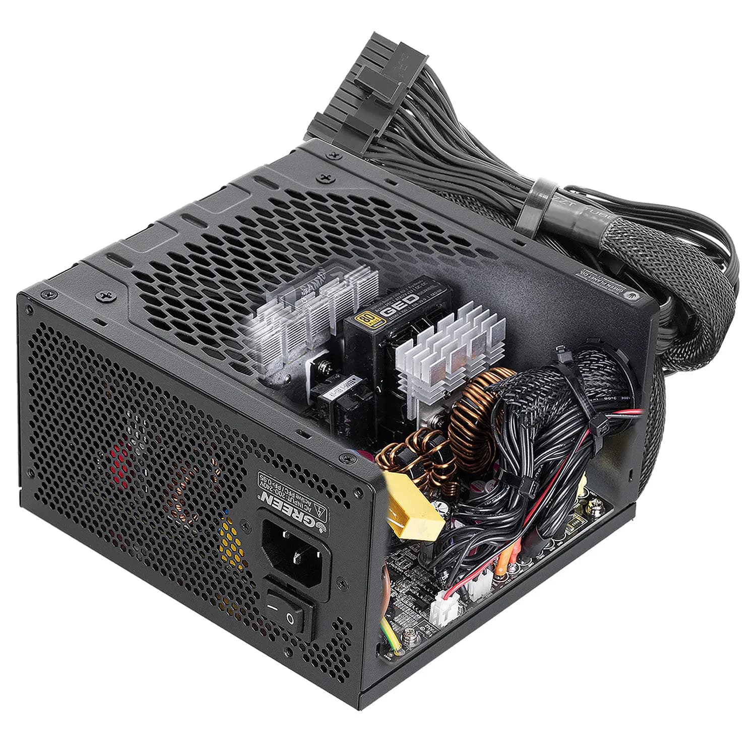 منبع تغذیه کامپیوتر گرین ظرفیت 800 وات POWER GREEN GP800A-GED V3.1 — تصویر ۶