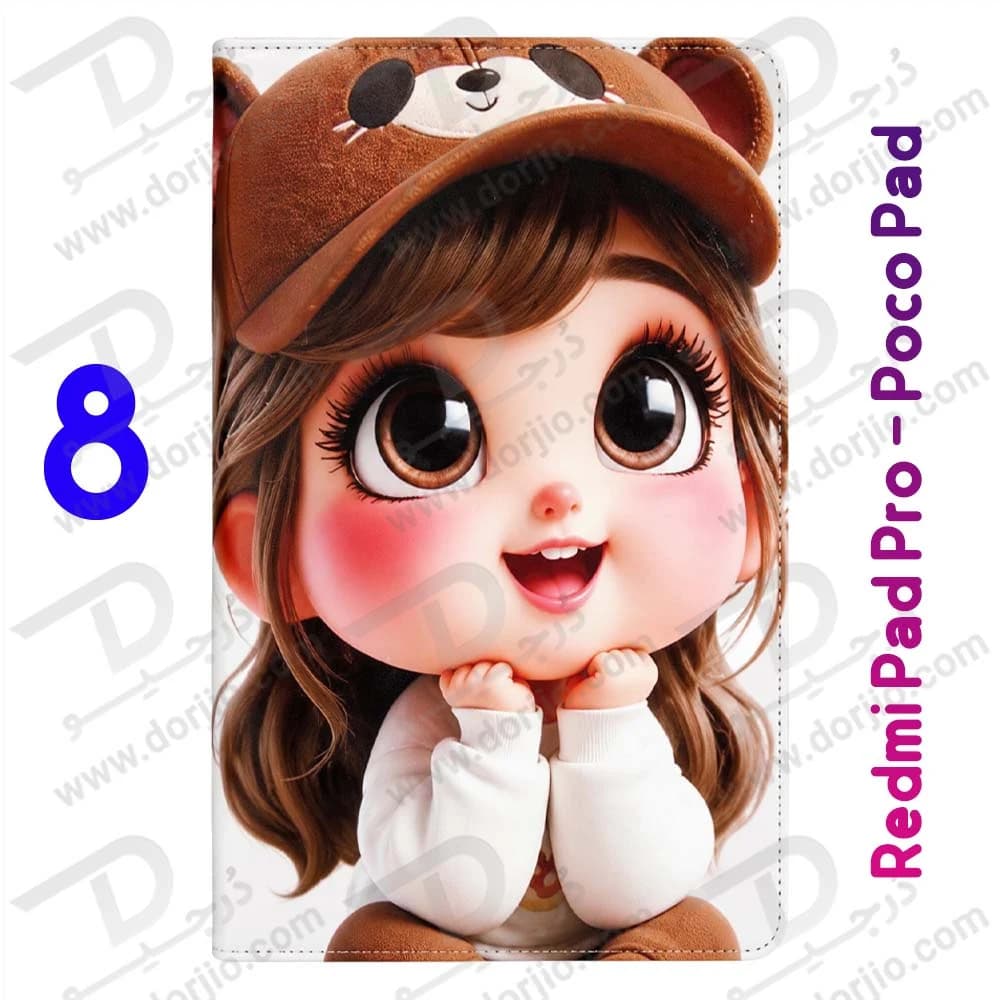 کیف Poco Pad مدل طرحدار فانتزی چرمی دور دوخت — تصویر ۴