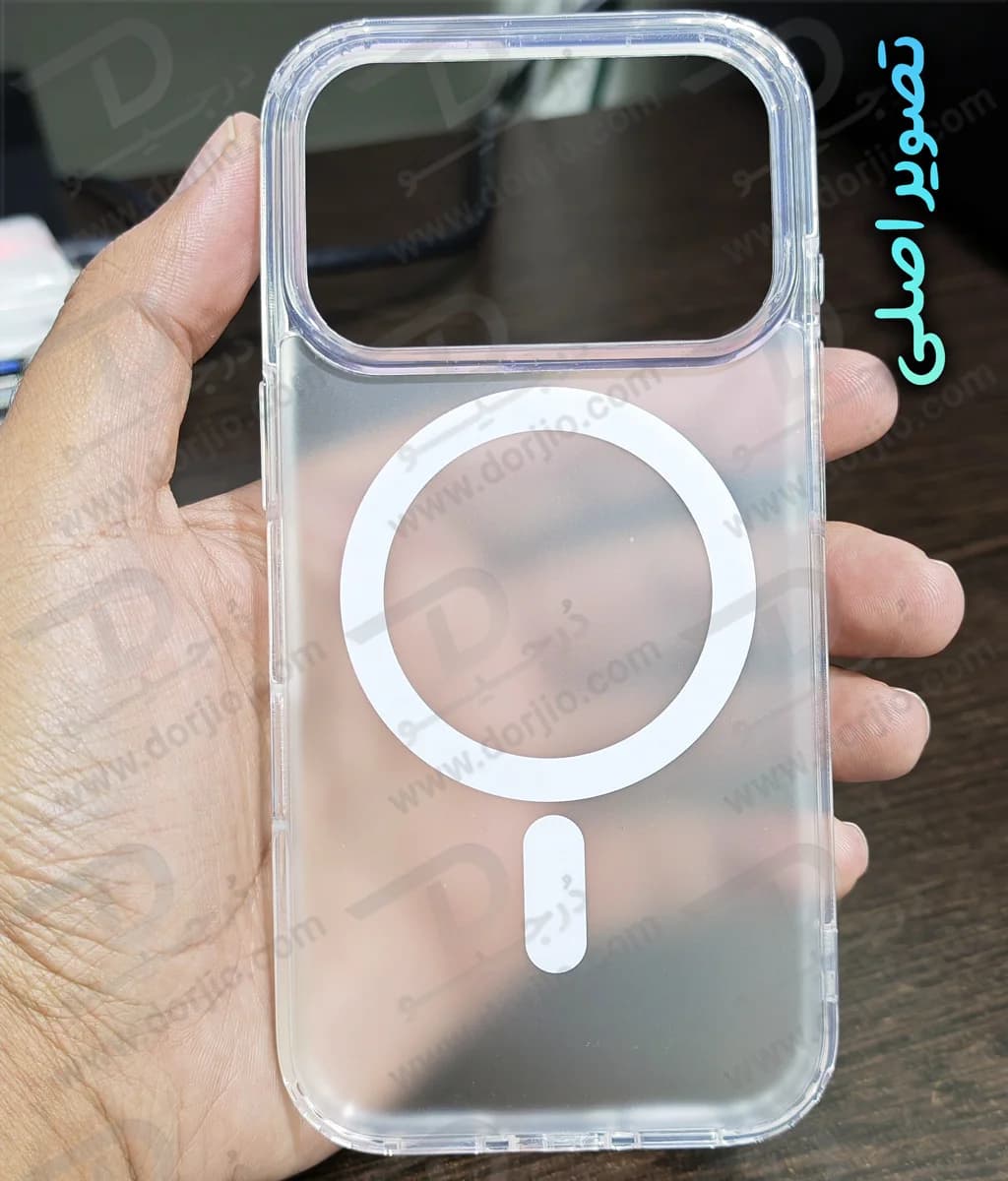 قاب نیمه شفاف مات مگنتی iPhone 17 Pro — تصویر ۶