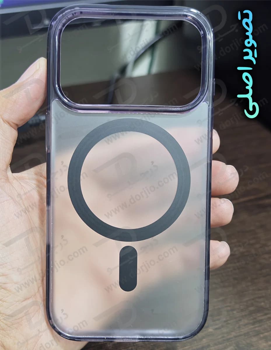قاب نیمه شفاف مات مگنتی iPhone 17 Pro — تصویر ۸