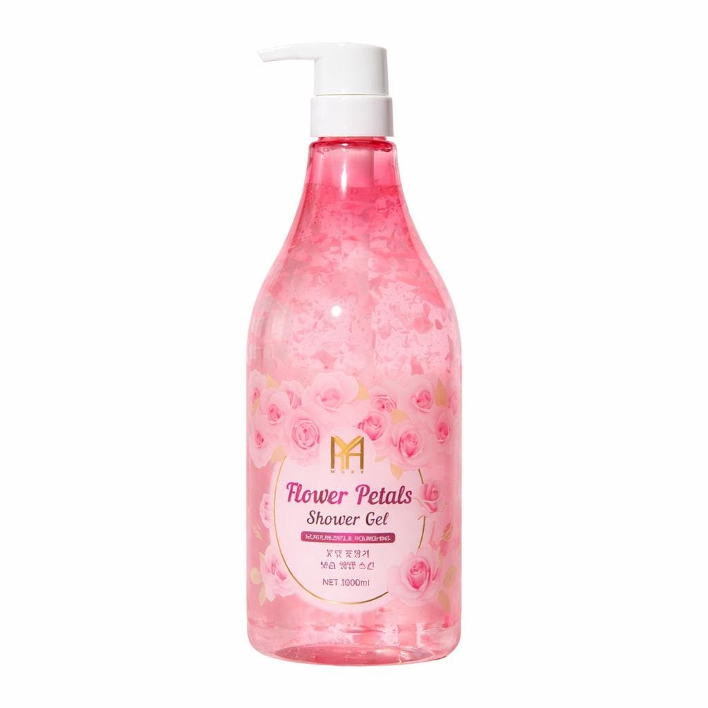 شامپو بدن گلبرگ دار ماری Mary مدل Flower Petals رایحه گل رز حجم 1200 میل — تصویر ۲