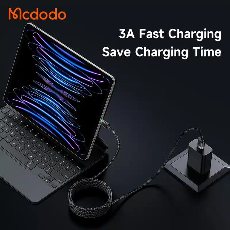 کابل تبدیل USB-A به لایتنینگ مک دودو مدل CA-600 طول 1.2 متر — تصویر ۶