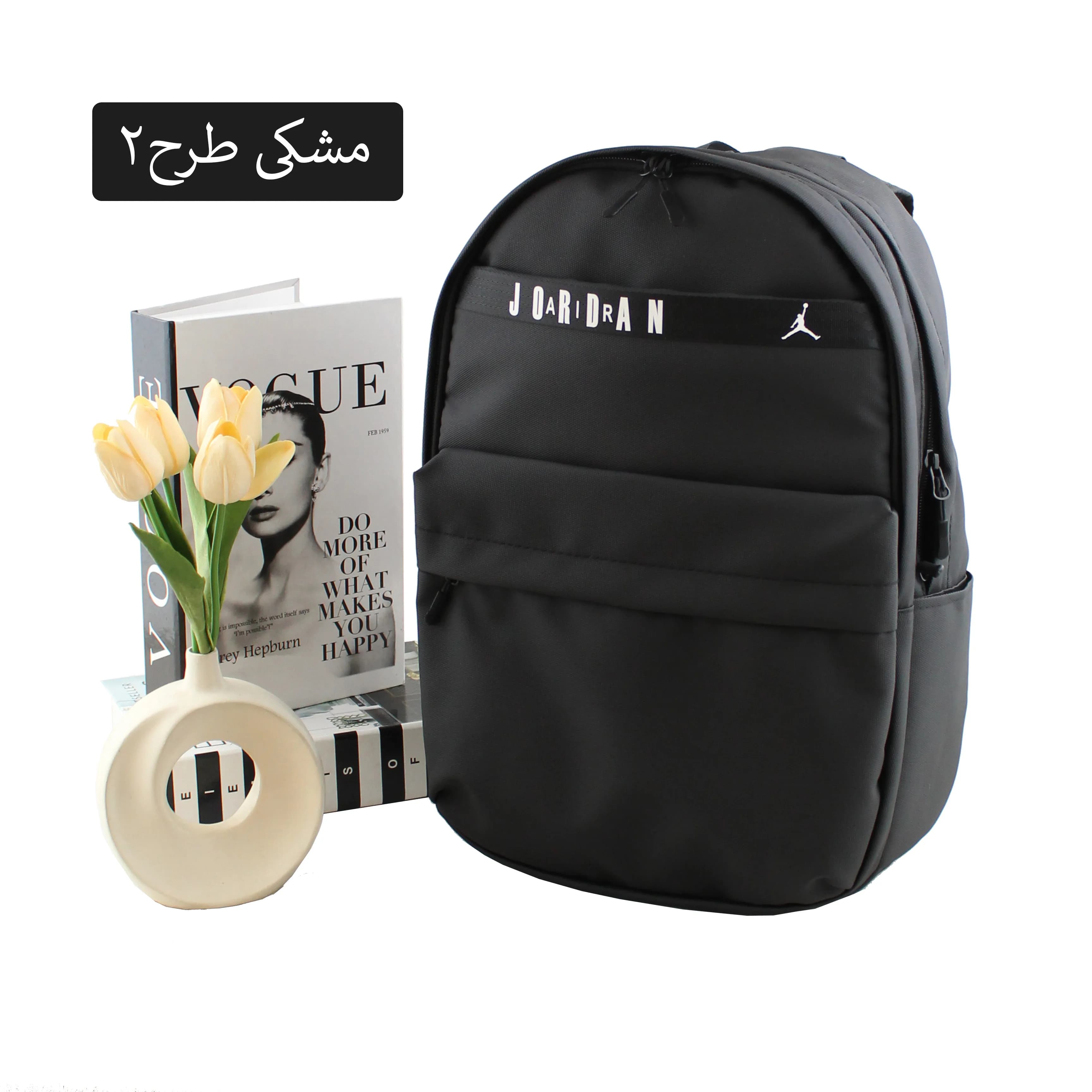 کوله پشتی اسپرت مدرسه دانشگاه ورزشی پارچه ای با 5 جیب بیرونی و 3 جیب داخلی — تصویر ۵
