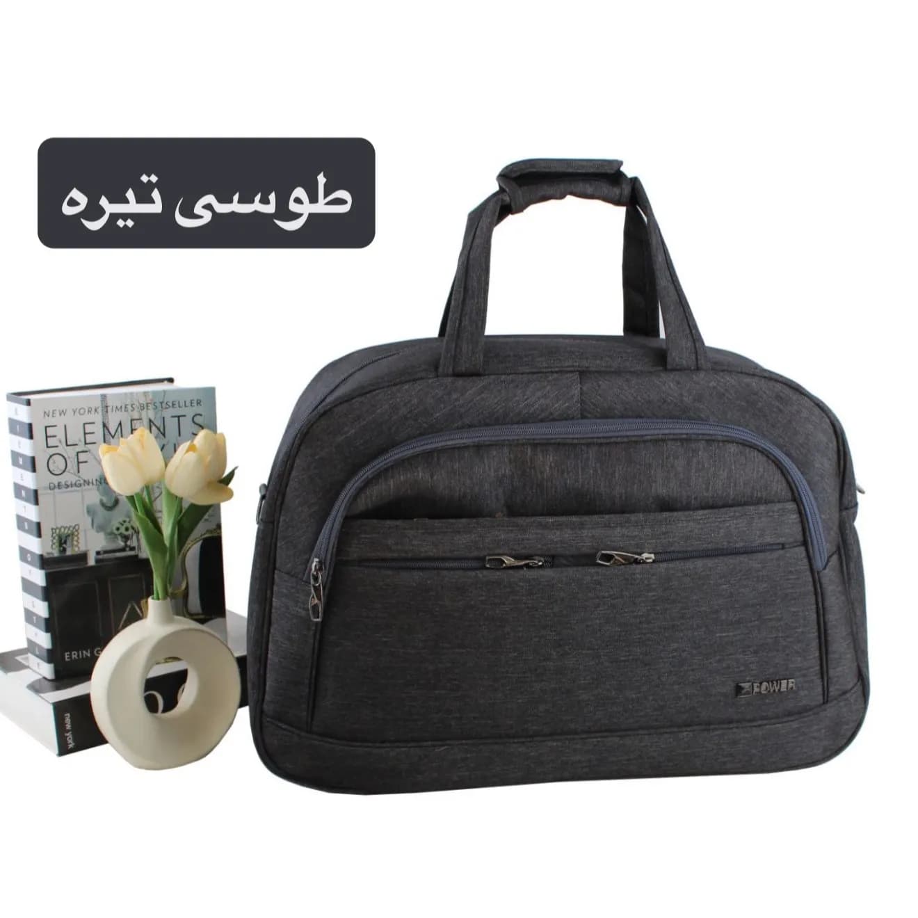 ساک ورزشی اسپرت پارچه ای سه بند سایز 53 سانتیمتر — تصویر ۲