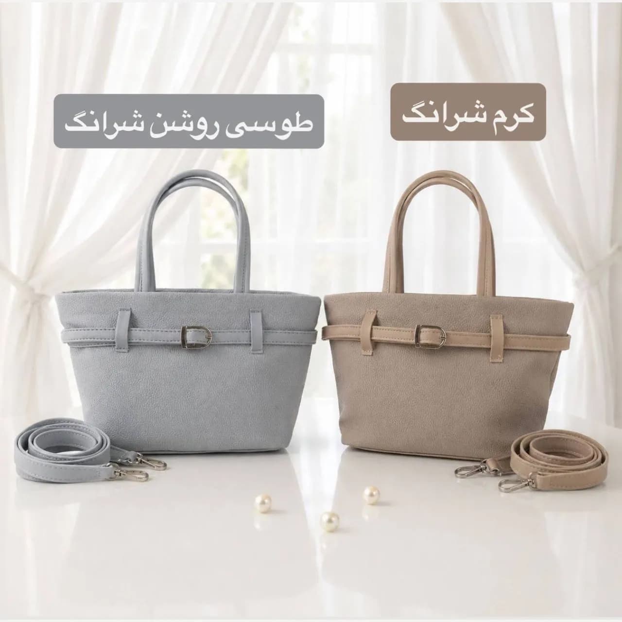 کیف پاسپورتی زنانه چرم مصنوعی روزمره رسمی مهمانی — تصویر ۷