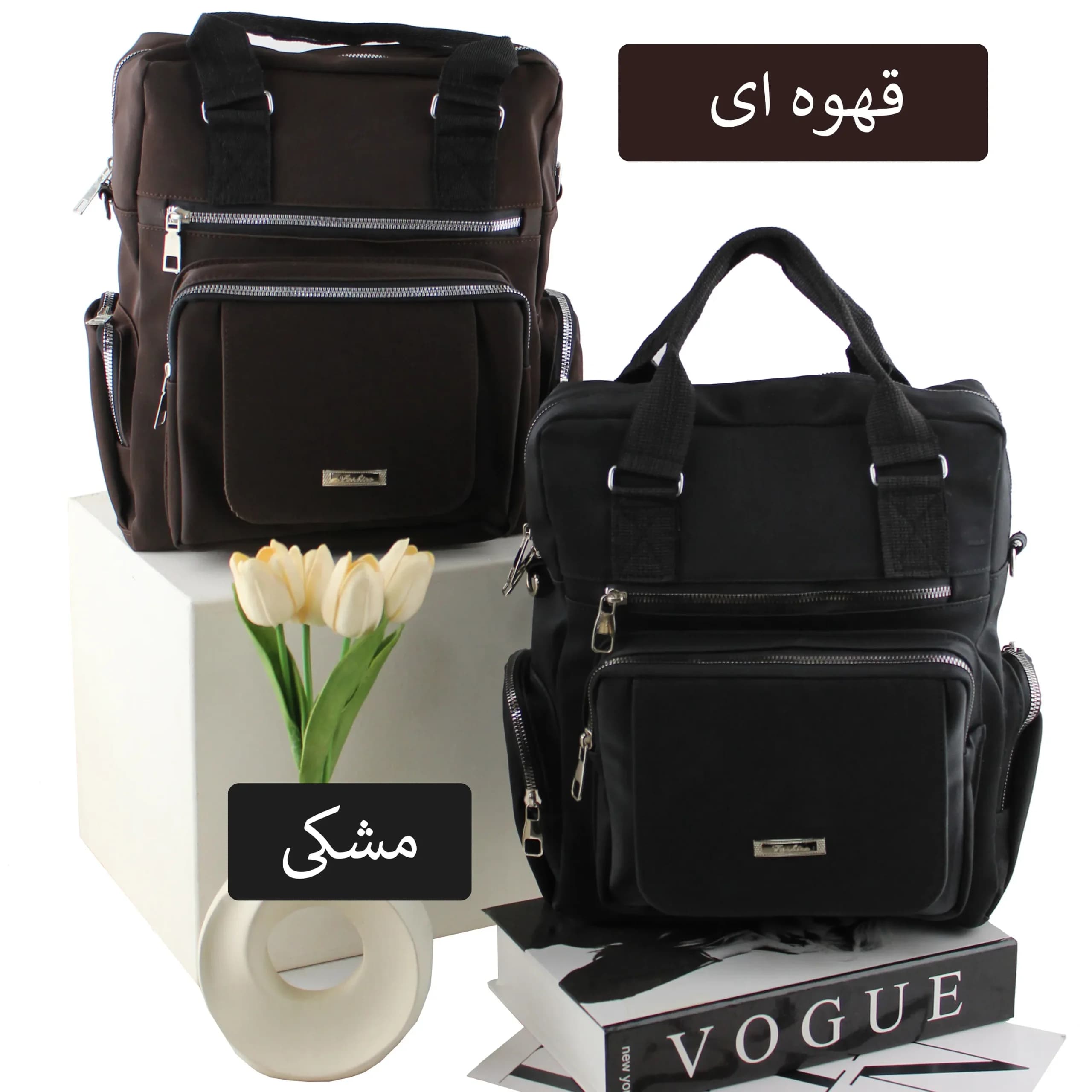 کوله پشتی اسپرت و روزمره پارچه ای ابعاد 40 در 27 در 15 سانتیمتر — تصویر ۸