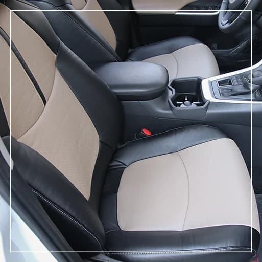 روکش صندلی تویوتا راوفور Toyota مدل نوار وسط برند R-977) ECCCO) — تصویر ۶
