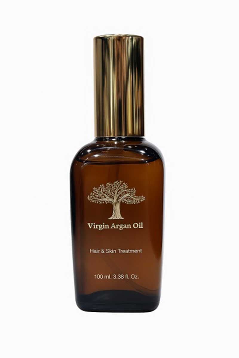 روغن آرگان خالص مراکشی ورگن VIRGIN مخصوص پوست و مو حجم 50 میل — تصویر ۳