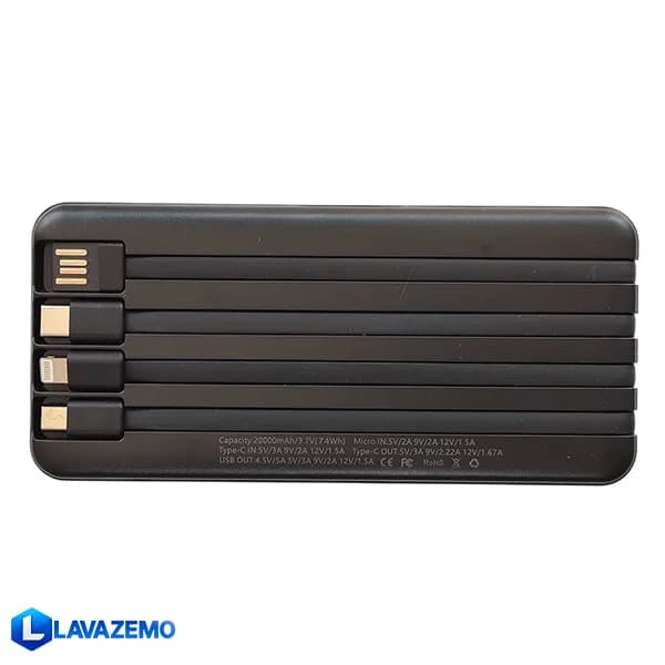 پاوربانک Wiccoo مدل WP-23 ظرفیت 20000 میلیآمپر — تصویر ۱۰