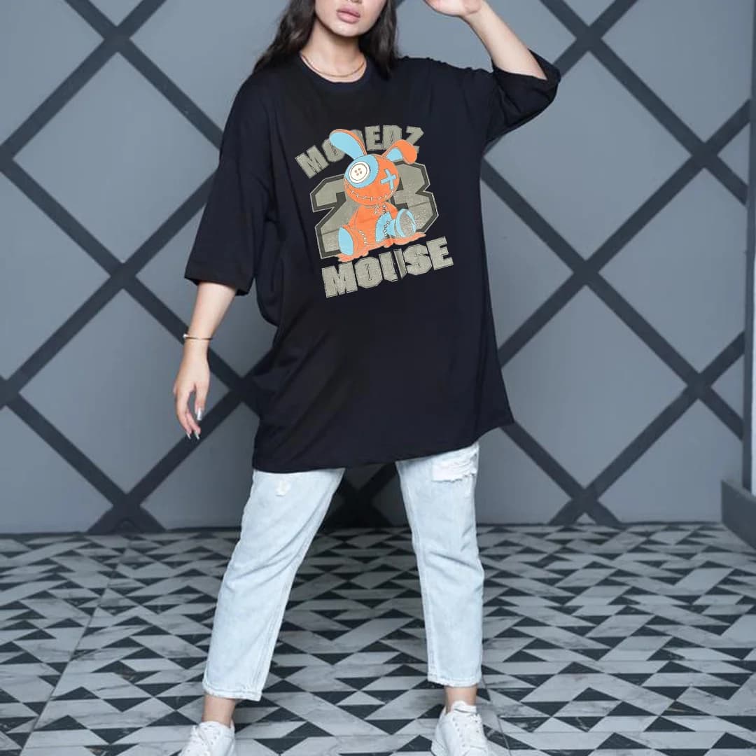 تیشرت زنانه لانگ مدل TL22140 — تصویر ۹