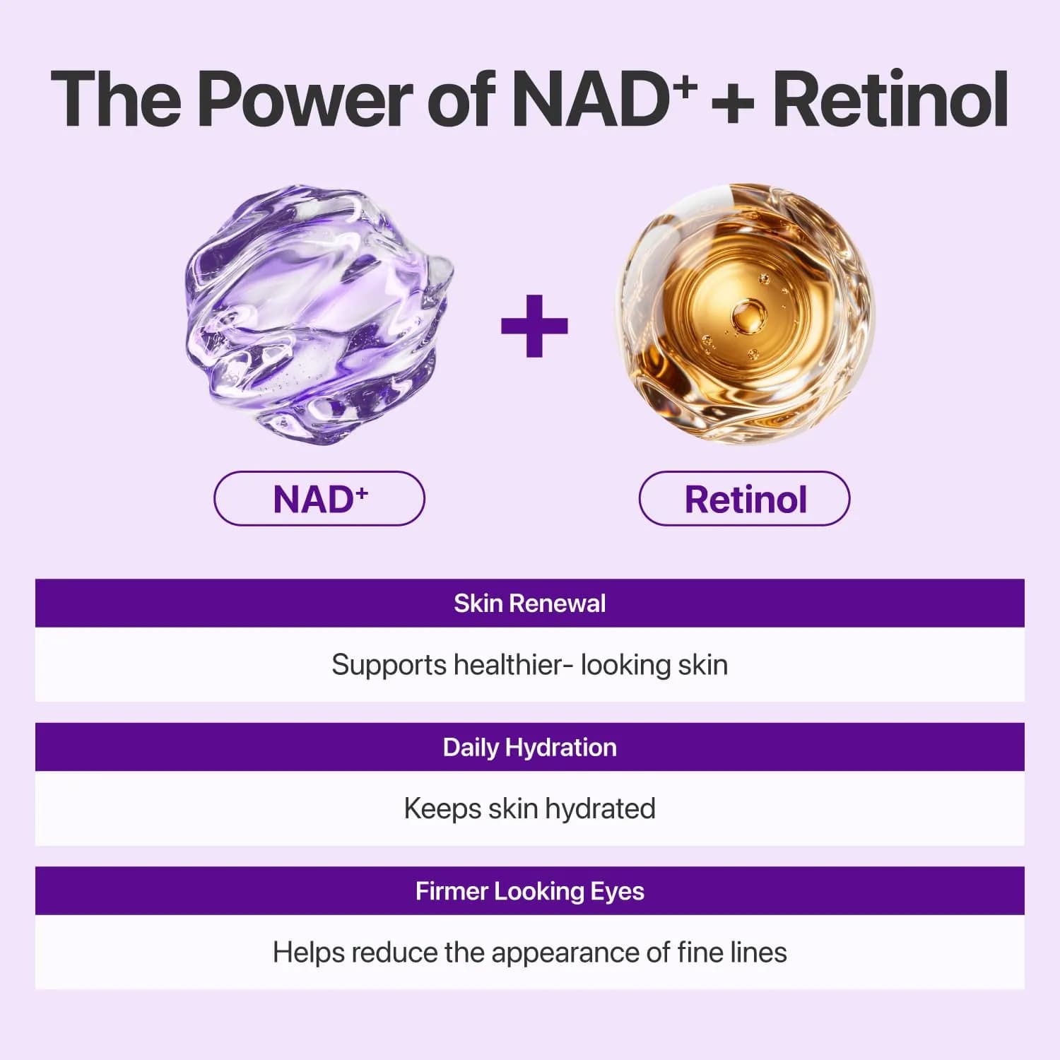 کرم دور چشم نامبوزین مدل No.9 Retinol + NAD — تصویر ۲