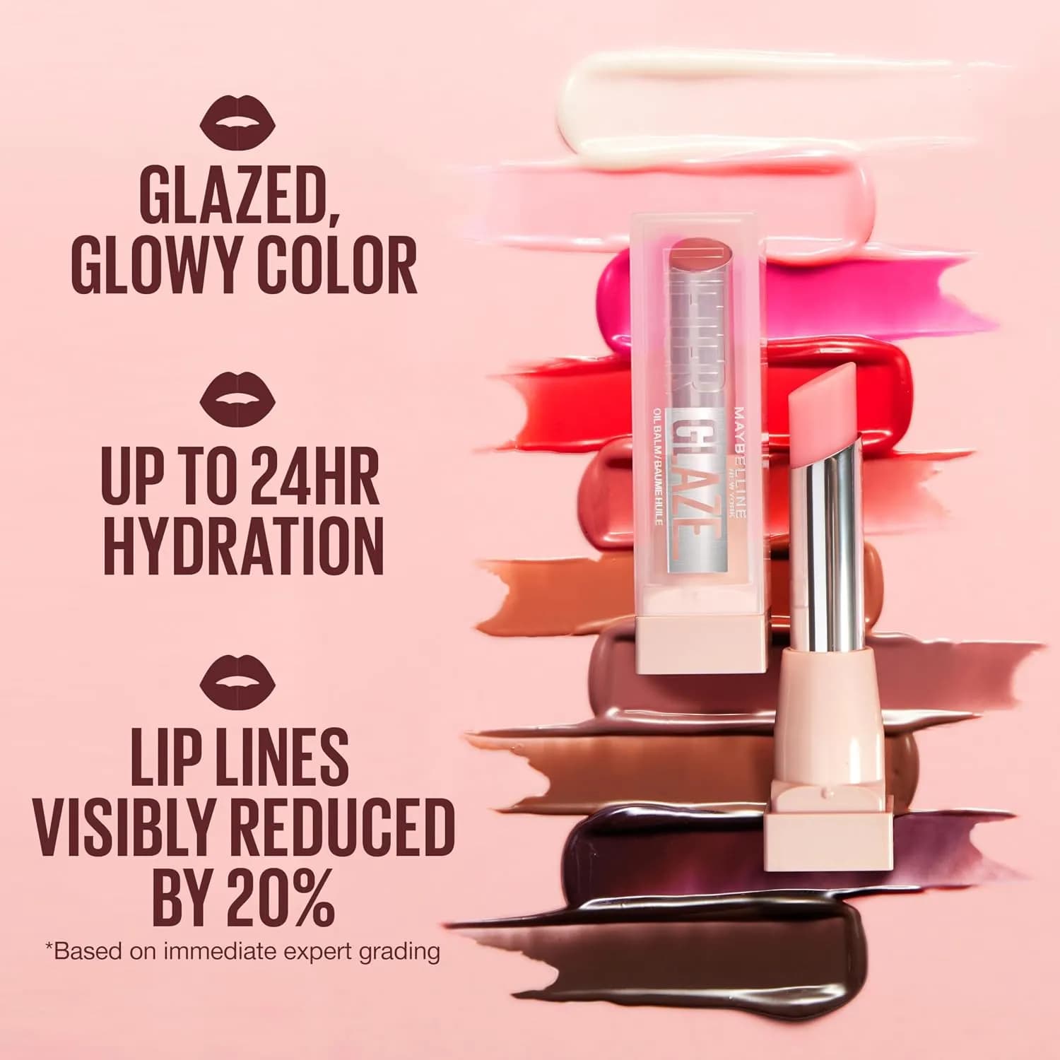 بالم لب میبلین مدل Lifter Glaze 3 میلی لیتر — تصویر ۶