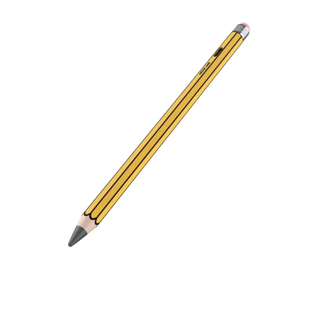 قلم لمسی گرین لاین مدل Vintage 2 in 1 Stylus Pencil GNVG2N1PENYL — تصویر ۸