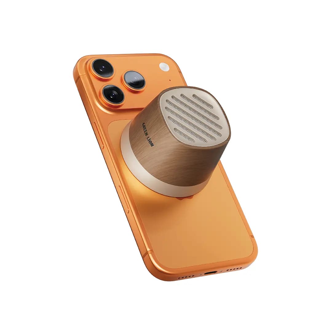 اسپیکر بلوتوثی و شارژر بیسیم گرین لاین مدل MAG TUNE Mini — تصویر ۷