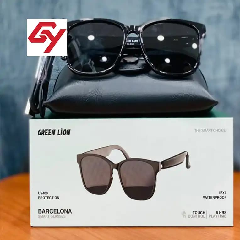 عینک هوشمند گرینلاین Green Lion Barcelona Smart Glasses با کنترل لمسی و لنز UV400