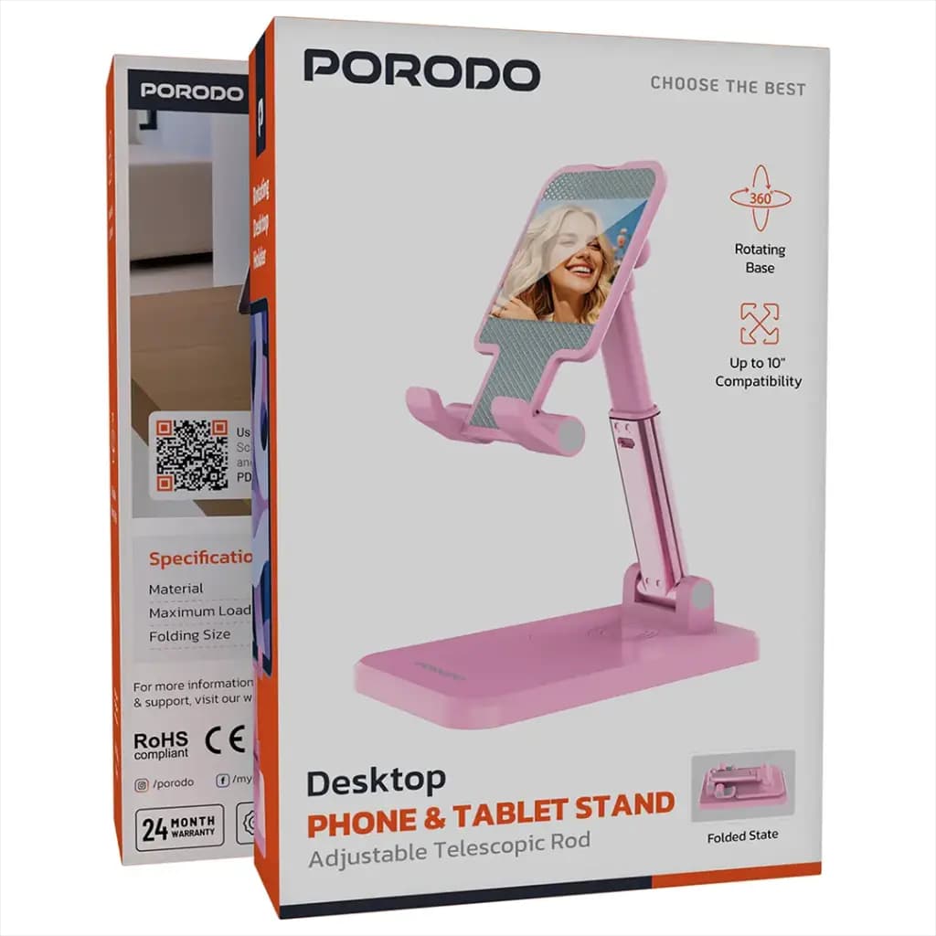 هولدر موبایل و آیپد تاشو پرودو Porodo مدل PDCCT22 — تصویر ۲