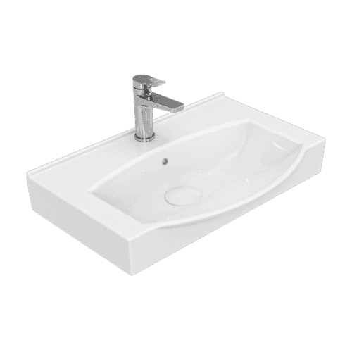 روشویی روکابینتی چینی کرد مدل آزالیا 60 سانت — تصویر ۲