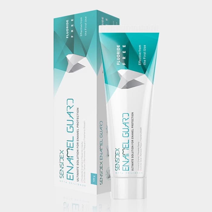 خمیر دندان حاوی هیدروکسی آپاتیت دندانهای حساس سنسیدکس Sensidex Enamel Guard Toothpaste 100g — تصویر ۶