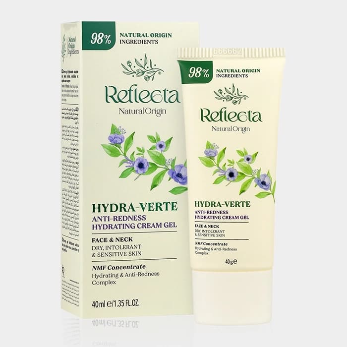 کرم ژل مرطوب کننده و ضد قرمزی پوست خشک رفلکتا Reflecta Hydra-Verta Hydratant Anti-Rougeurs Cream Gel 40ml — تصویر ۴