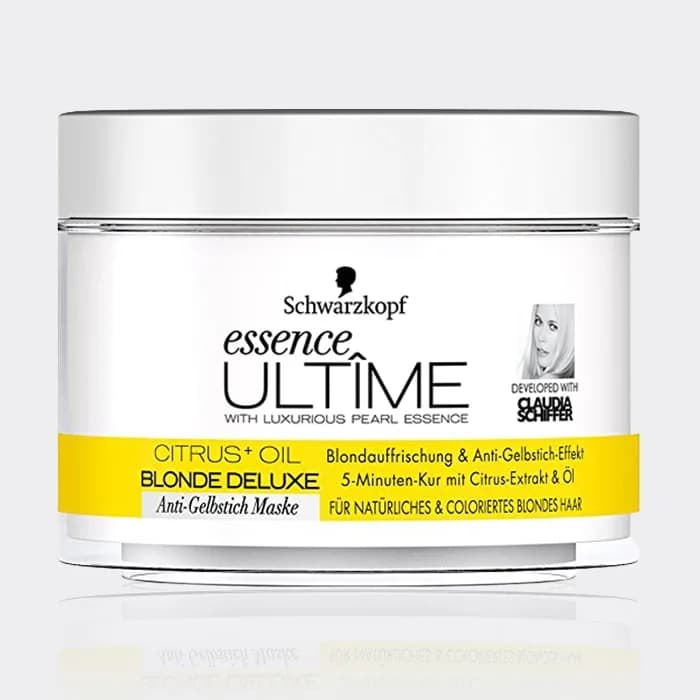 ماسک مو ضد زردی اولتایم شوارتسکف مدل Schwarzkopf essence Ultime Anti-Gelbstich Maske
