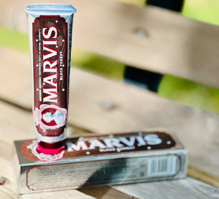 خمیر دندان بلک فورست مارویس مدل Marvis Black Forest Toothpaste 75ml — تصویر ۶