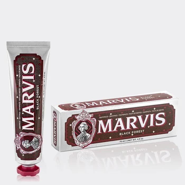 خمیر دندان بلک فورست مارویس مدل Marvis Black Forest Toothpaste 75ml — تصویر ۹