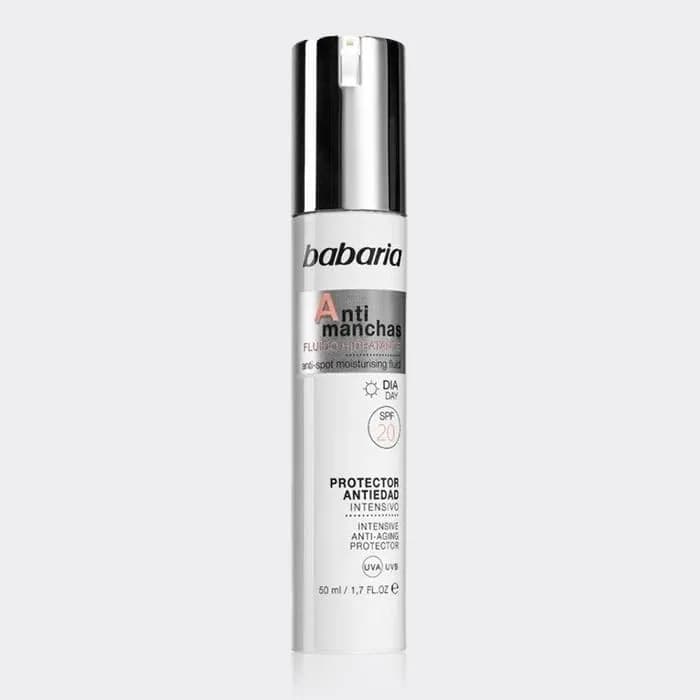 فلوئید ضد لک ضد چروک روز باباریا مدل babaria anti-spot moisturising Fluid SPF20