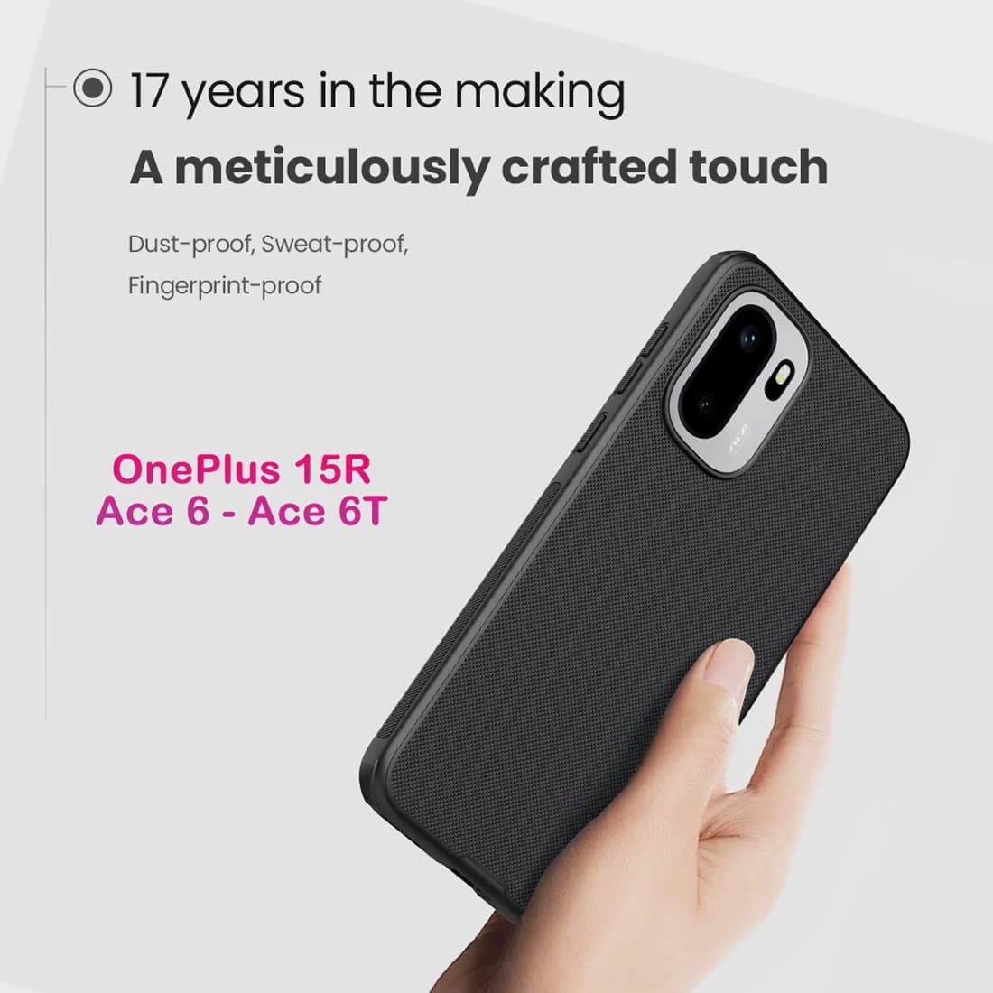 قاب ضدضربه مگنتی OnePlus Ace 6 مارک نیلکین مدل Super Frosted Shield Pro Magnetic — تصویر ۱۱