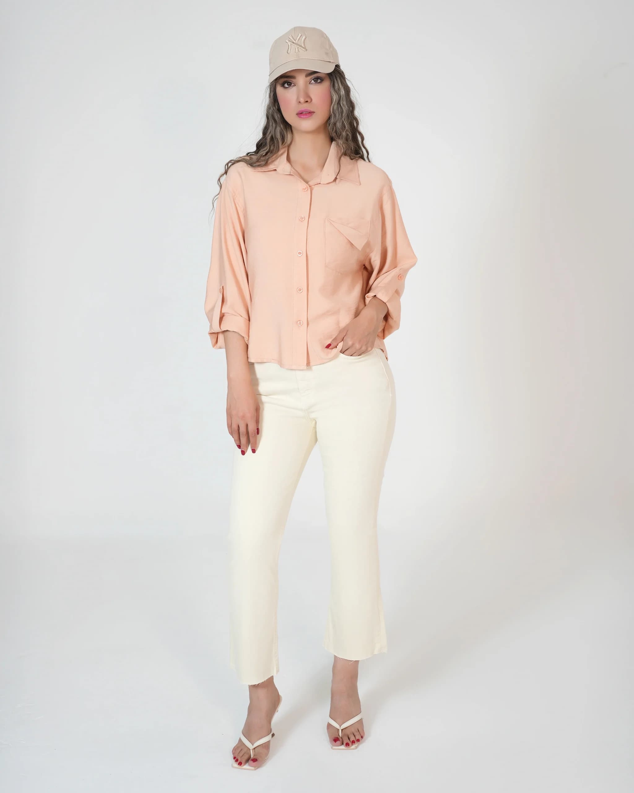 شومیز کراپ ابروبادی زنانه کد 1331 (523) — تصویر ۱۱