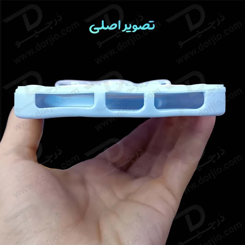 گارد سیلیکونی طرح برجسته ابری آکواریومی iPhone XS Max — تصویر ۸