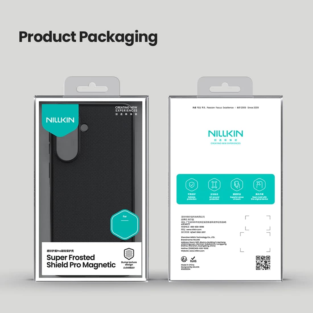 قاب ضدضربه مگنتی Galaxy A57 مارک نیلکین مدل Super Frosted Shield Pro Magnetic — تصویر ۲