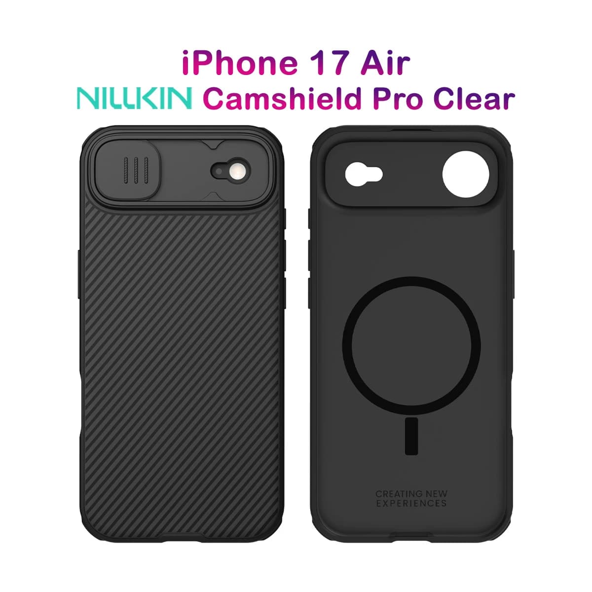 گارد ضد ضربه مگنتی iPhone 17 Air مارک نیلکین مدل Camshield Pro Magnetic — تصویر ۹